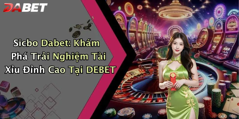 Sicbo Dabet: Khám Phá Trải Nghiệm Tài Xỉu Đỉnh Cao Tại DEBET